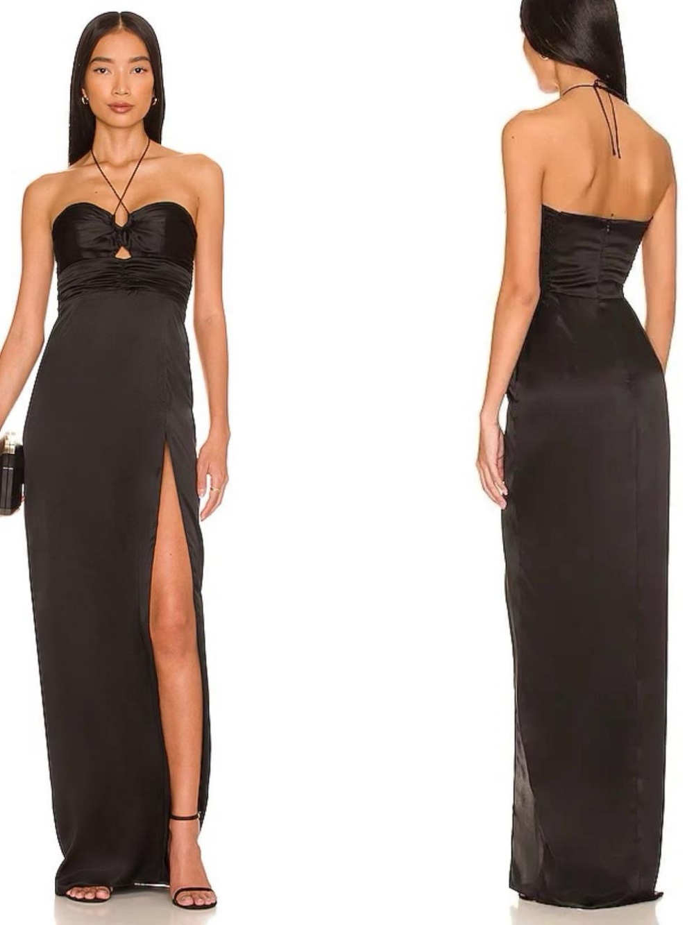 Amanda Uprichard Silk Destina Gown